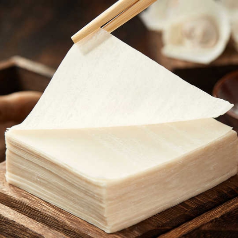 超薄扁肉皮（小馄饨皮）（2磅/份）