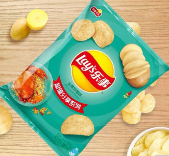 乐事 薯片系列（岩烤海苔味，黄金炒蟹味，小龙虾味，黄瓜味）80g/袋