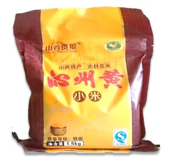 山谷贡粮 陕西沁州黄小米 1500g/袋