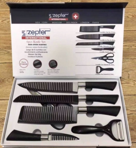 【最新特价】欧洲名牌 Zepter 厨具6件套 源自德国厨具大厂