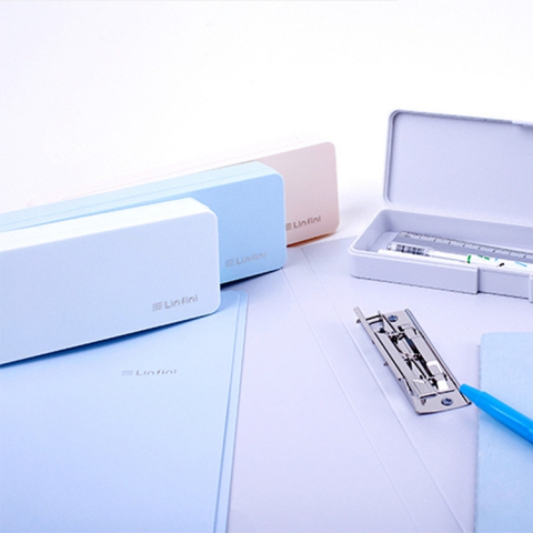 得力(deli)乐素系列学生铅笔盒 文具盒 收纳盒 MUJI 极简风 （两色可选）