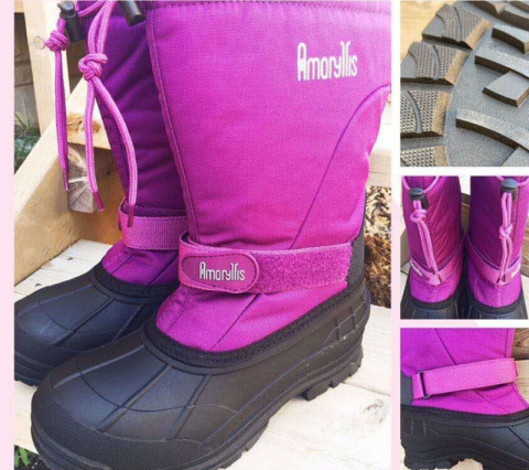 加拿大 Amaryllis  防水防寒雪地靴