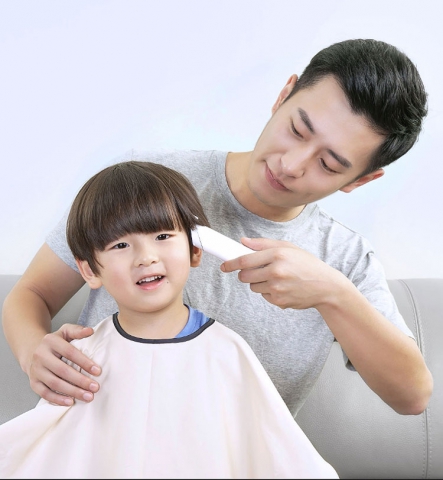 【小米优选】 成人 儿童 映趣boost理发器 电推剪 充电式电推子  家用智能 超低噪音 白色