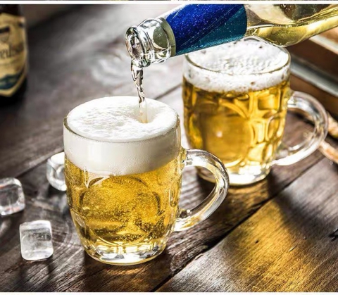 玻璃啤酒杯（两个装)HMDG1300