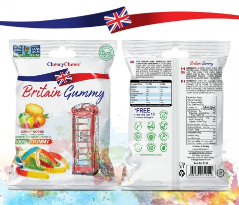 风靡全球！英国软糖Britain Gummy