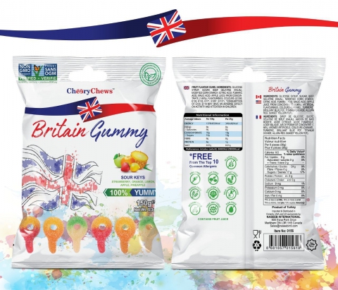 风靡全球！英国软糖Britain Gummy