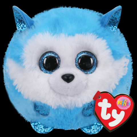 TY 大眼玩偶可爱减压puffie 球