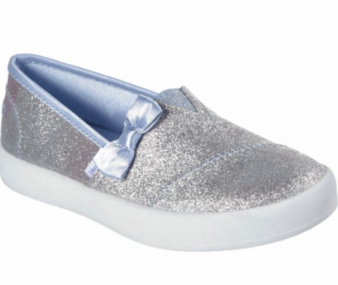 SKECHERS斯凯奇 女童SPARKLE ELLA 女童低帮BOBS套脚蝴蝶结平底学步鞋