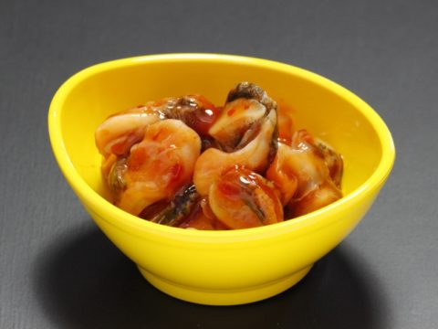 日本小食--泡菜酱汁螺肉沙拉（Tsubu Kim Chee)