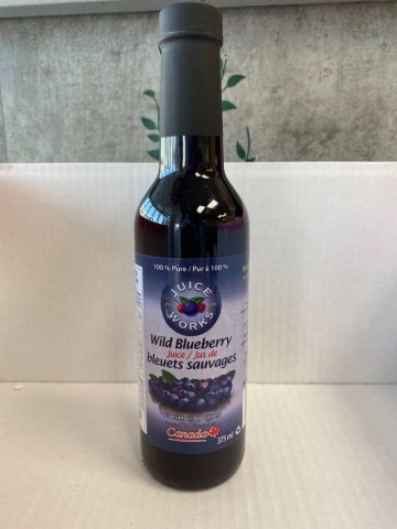 爱德华王子岛野生蓝莓汁 375ML*2