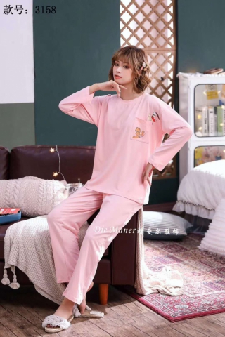 品牌质感家居服 蝶曼尔3158