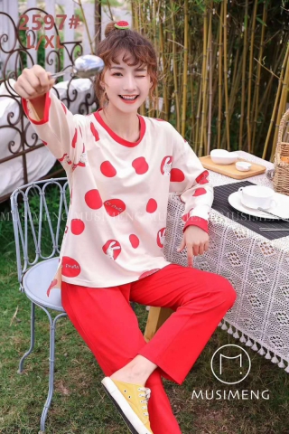 品牌质感家居服 慕思梦2597