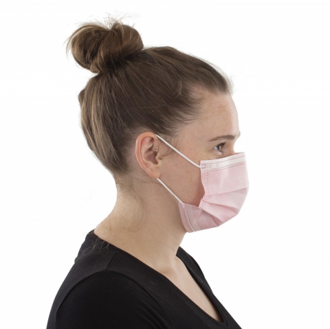 清仓价！美国HEYS 一次性防护透气口罩DISPOSABLE FACE MASKS 50片 - 多色彩色