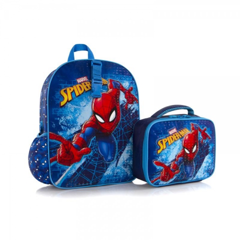 加拿大Travelway品牌 Marvel漫威系列2件背包套装 - 附午餐袋