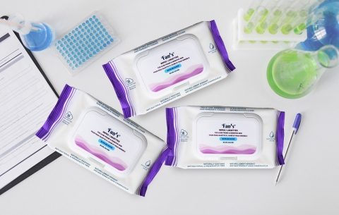 【独家销售】日韩专利 Fan's 多功能消毒湿纸巾 0409（36 PCS 1包）