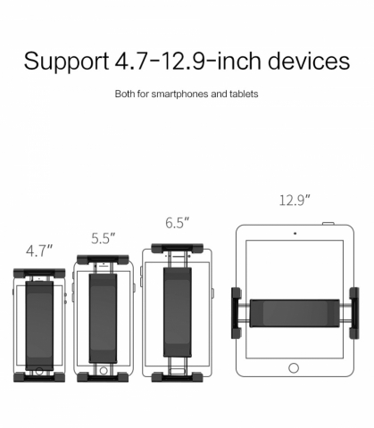 汽车后座头枕手机安装支架