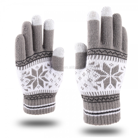 保暖触屏手套