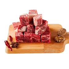 【麻辣拼团】上等 有根牛腩切块  (约2磅/盒)