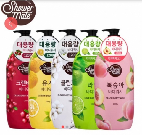 韩国SHOWER MATE果香沐浴露