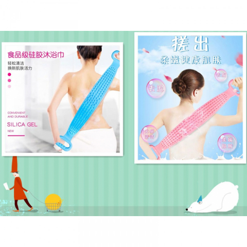 硅胶搓澡巾！