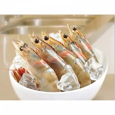 【新鲜超值】南美有头虾 虾 40/50 1盒4磅