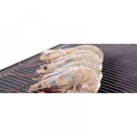 【新鲜超值】南美有头虾 虾 40/50 1盒4磅