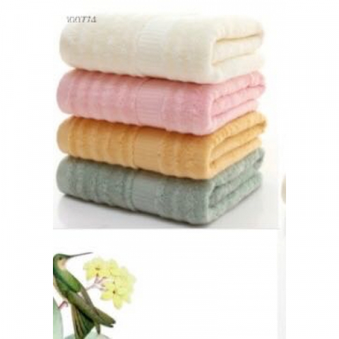 超级好货  100%竹纤维干发毛巾 一包2条装  更柔软 健康 吸水力更强