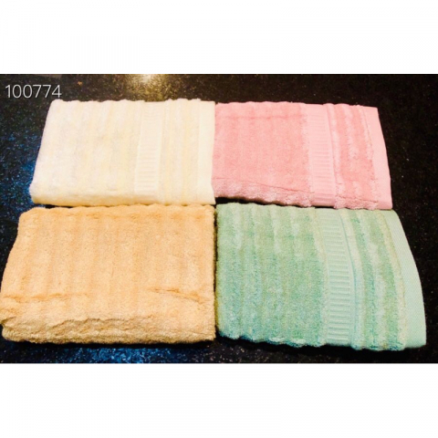 超级好货  100%竹纤维干发毛巾 一包2条装  更柔软 健康 吸水力更强