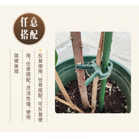 园艺夹子固定夹