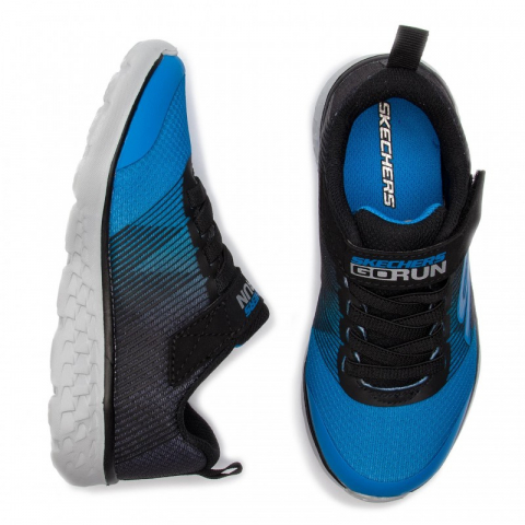 SKECHERS斯凯奇 男童KROTO 撞色魔术贴休闲熊猫运动鞋