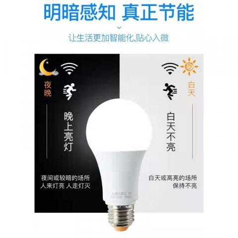 微波雷达感应球泡灯