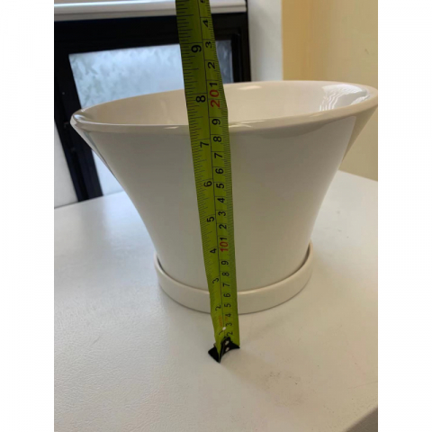 大花盆带孔带底盘