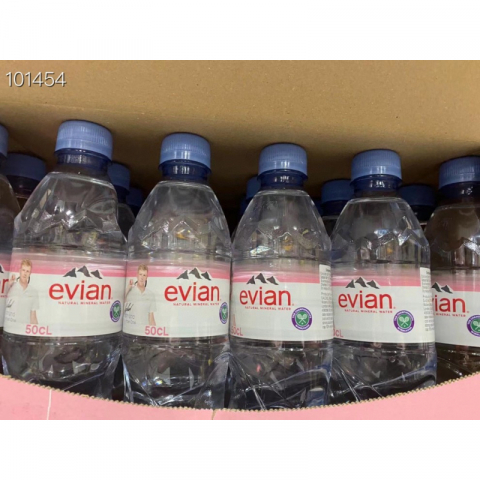 特价清货 Evian 依云天然矿泉水 进口品质保障 1箱24瓶*500ML
