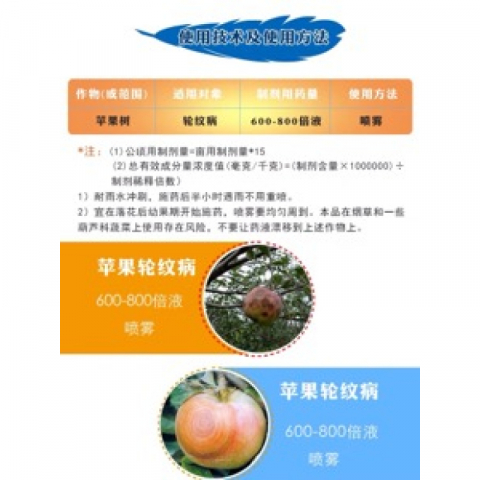 【园艺杀菌剂】代森锰锌(替代多菌灵）花卉果树农用杀菌剂 两种大小规格