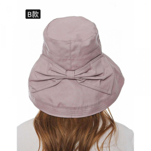 日系棉麻大檐帽 防晒渔夫帽 AB两款可选
