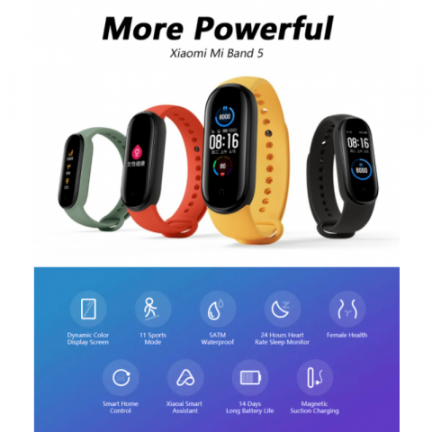 小米智能手环5-国际版