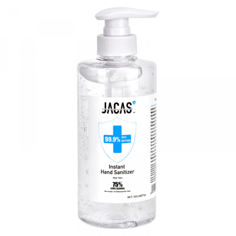 Jacas消毒洗手液 75% Alcohol (500ml)