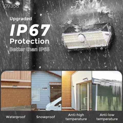 清仓特价 【LITOM】品牌新款防水太阳能户外灯4个装*1套