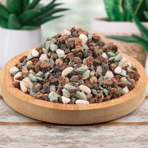 四合一虹彩石种植石子10斤左右/袋