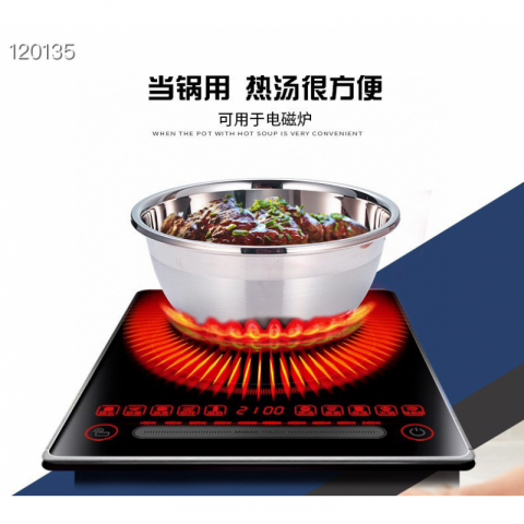 加大不锈钢多用途五件套盆