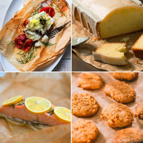 超级推荐 本色烘焙烤盘纸 硅油纸 一盒100张 2种size可选