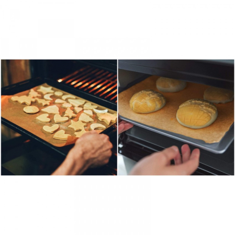 超级推荐 本色烘焙烤盘纸 硅油纸 一盒100张 2种size可选