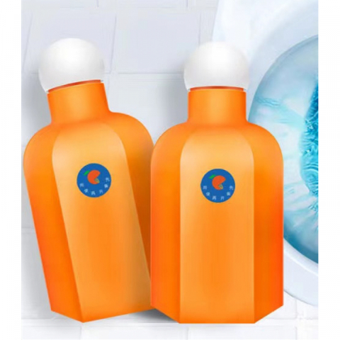 4瓶*320g橙乐工坊蓝泡泡剂杀菌清新清洁剂