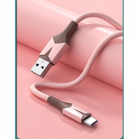 软胶快充数据线苹果接口