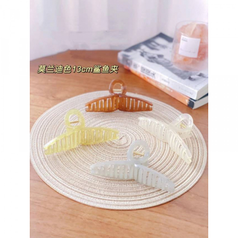 4只莫兰迪四色鲨鱼夹