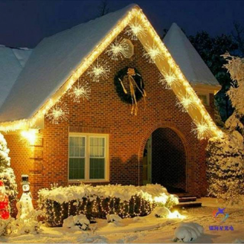 太阳能悬挂式烟花灯1拖5