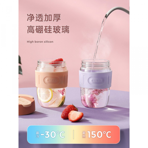 高硼硅玻璃咖啡杯520ml