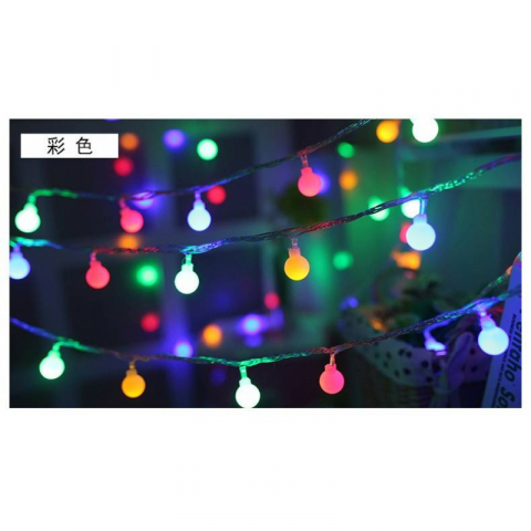 圆球LED灯串USB款(10米100灯)