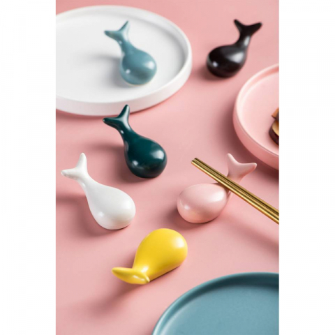 10只鲸鱼筷托（颜色随机）