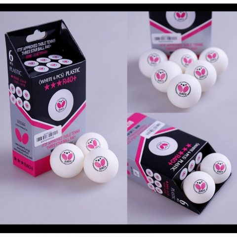 正品蝴蝶三星乒乓球